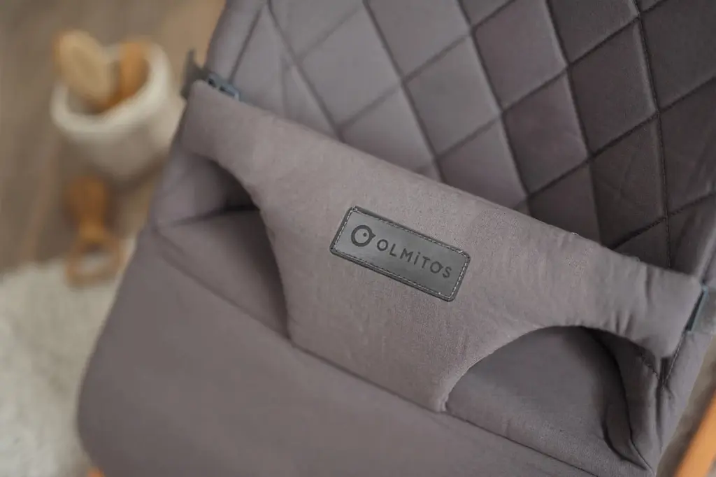 Hamac en bois de hêtre pour bébé Gris - Olmitos 4.webp