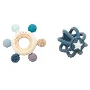Ensemble de deux anneaux de dentition en silicone - Olmitos.webp