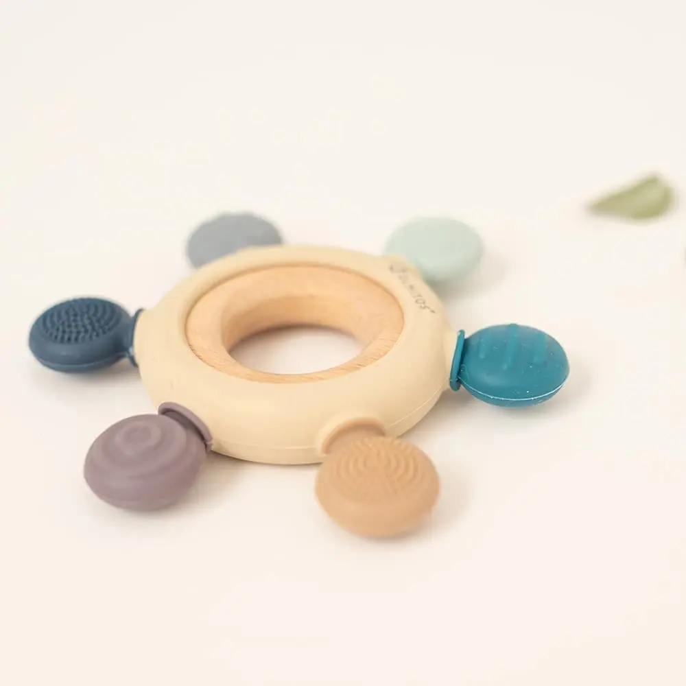 Ensemble de deux anneaux de dentition en silicone - Olmitos 1.webp