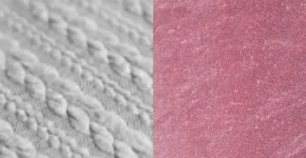 Jersey matelassé motif torsade gris clair - Mouton Rose.webp