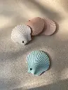 Anneau de dentition en silicone en forme de coquille 4 - Léo et Léa.webp