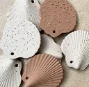 Anneau de dentition en silicone en forme de coquille 3 - Léo et Léa.webp