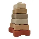 Jeu d'empilage étoile beige 1 - Léo et Léa.webp