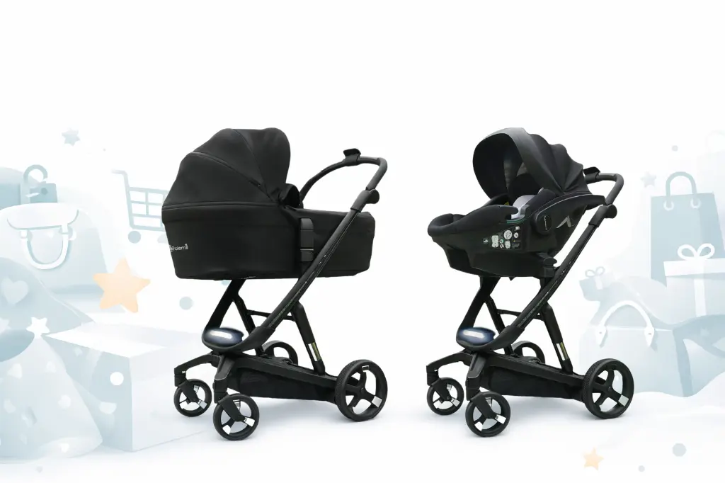 Poussette électrique Baby Trolem - Landeau et maxi cosi.webp