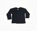 Sweat a longue manche pour bébé - Black.webp