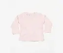 Sweat a longue manche pour bébé - POWDER PINK.webp
