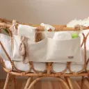 Organisateur de lit bébé en velours - Babyly 