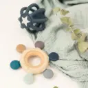 Ensemble de deux anneaux de dentition en silicone - Olmitos   
