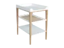 Table à langer bébé - Nami Tressage Rotin Neige - Théo bébé 