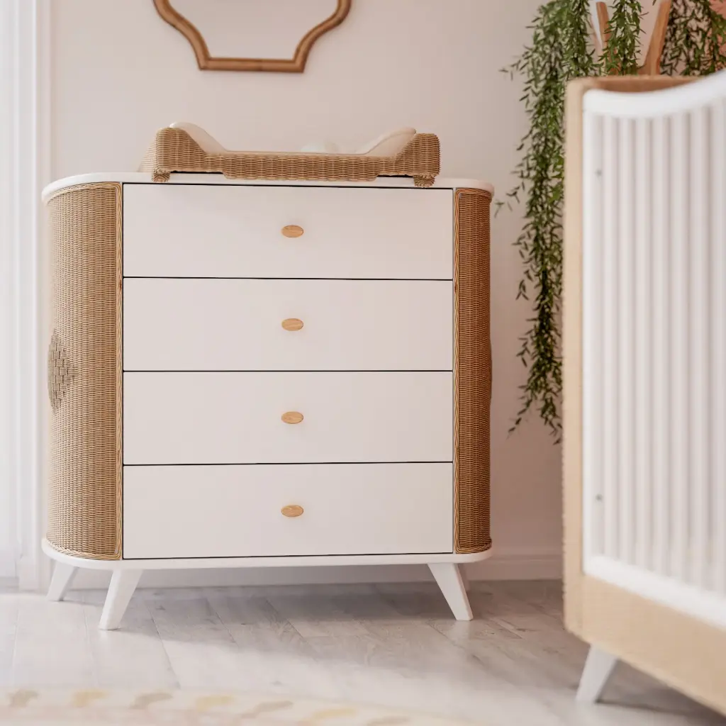 Commode bébé - COQUILLAGE Neige - Théo Bébé 