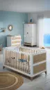 Lit bébé - Nami Tressage Rotin Neige - Théo bébé