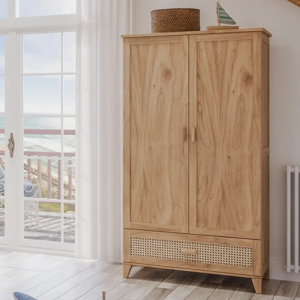 Armoire bébé - Nami Bois Naturel- Théo bébé