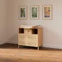 Commode bébé - MARELIA Bois Naturel-Théo bébé