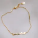  Bracelet chaîne MAMA en argent 925 doré 18 carats - Mama Collection