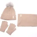 Ensemble d’hiver rose / marron / navy – Tutete