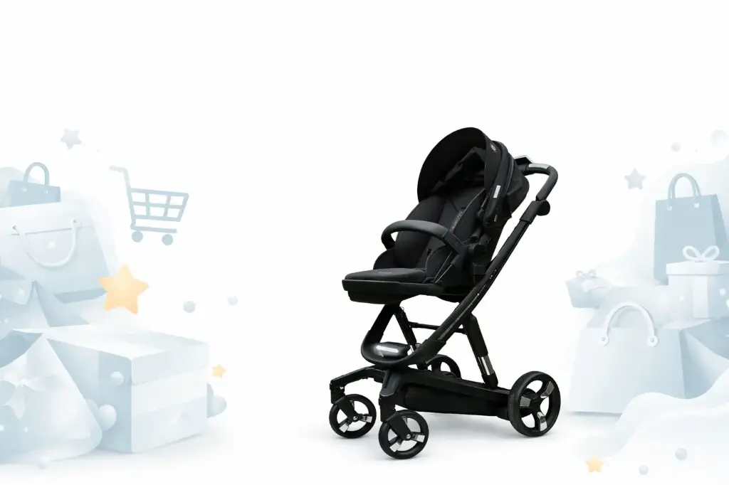 Poussette électrique V2 avec bercement automatique – Baby Trolem
