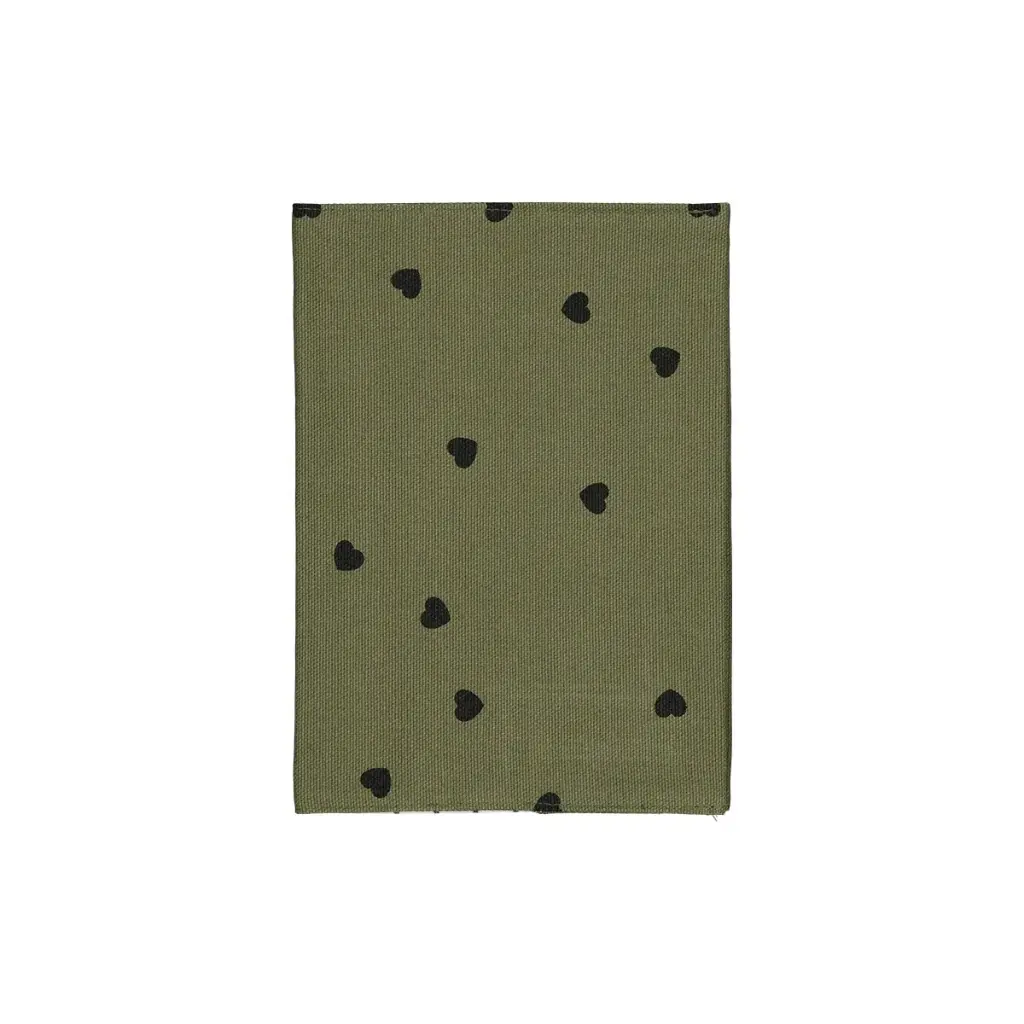 protège carnet de santé Chloé coeur Kaki - Rose in April 
