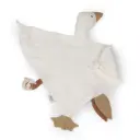 Doudou Oie en coton bio avec attache sucette - Saga Copenhagen