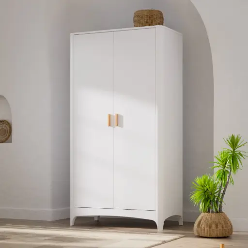 Armoire bébé 2portes/3portes - Néré Neige - Nouveauté 2026 - Théo Bébé