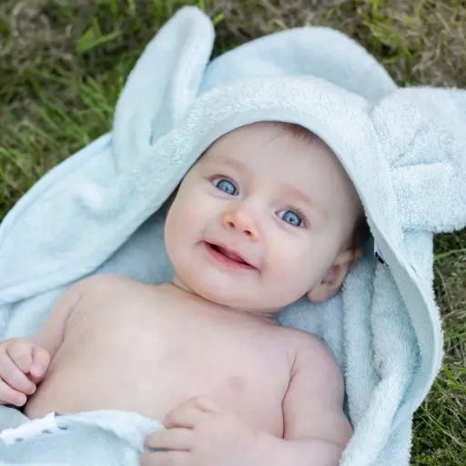 Serviette à capuche bio pour bébé Rabbit - Summerville organic 